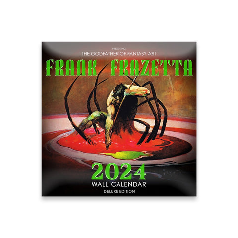 Frank Frazetta 2024 Wall Calendar (Limited Collector’s Edition)