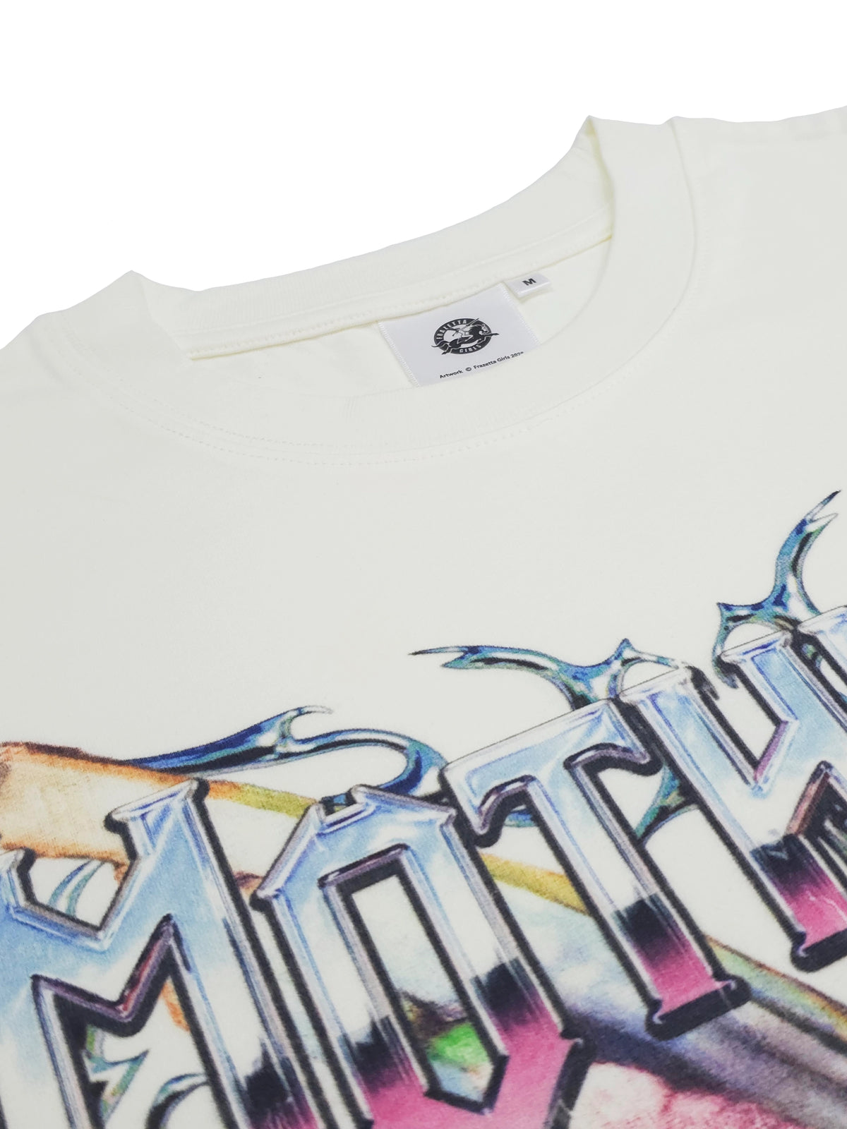 Mothman Graphic Muscle Cut Tee (White)