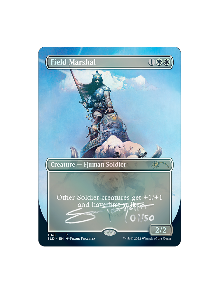 MTG: Frank Frazetta Secret Lair Foil Set (Signed AP Edition)