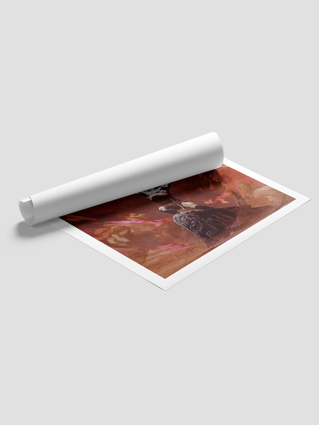 Against The Gods Print