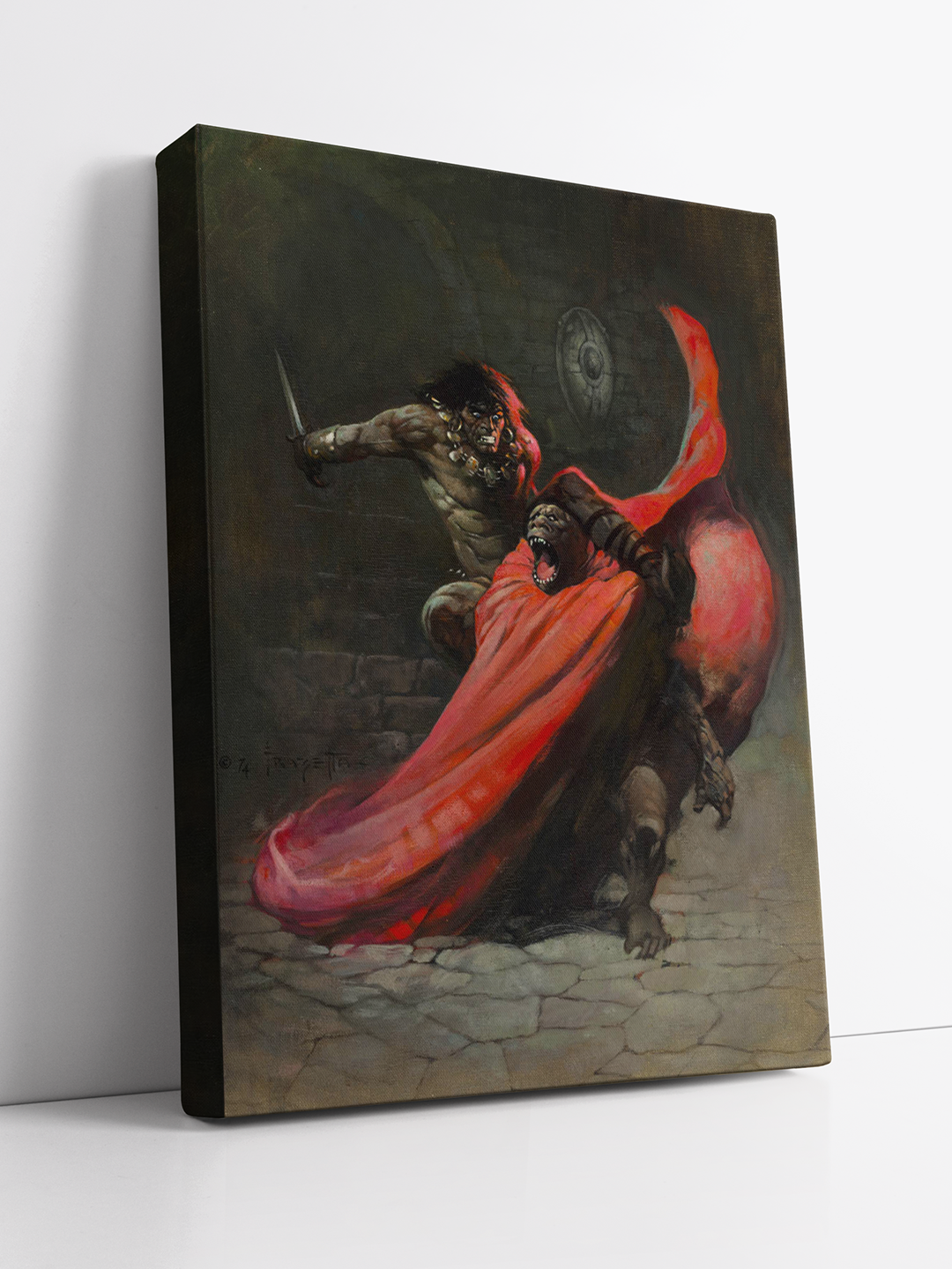 Conan Man Ape Print