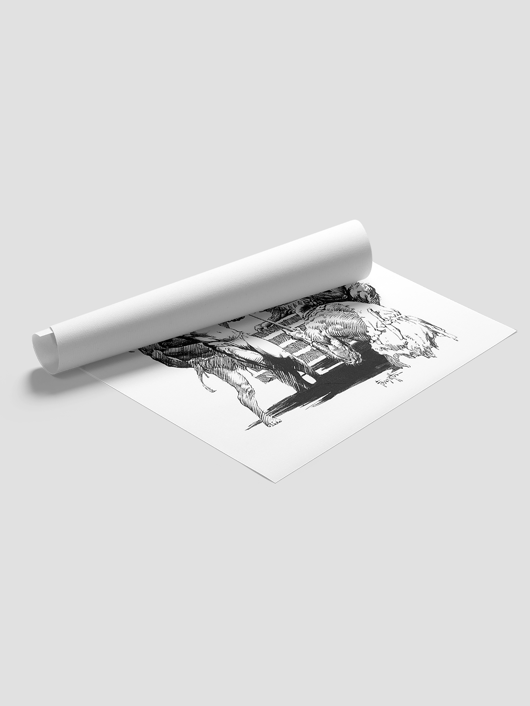 At The Earth's Core (Plate III) Print