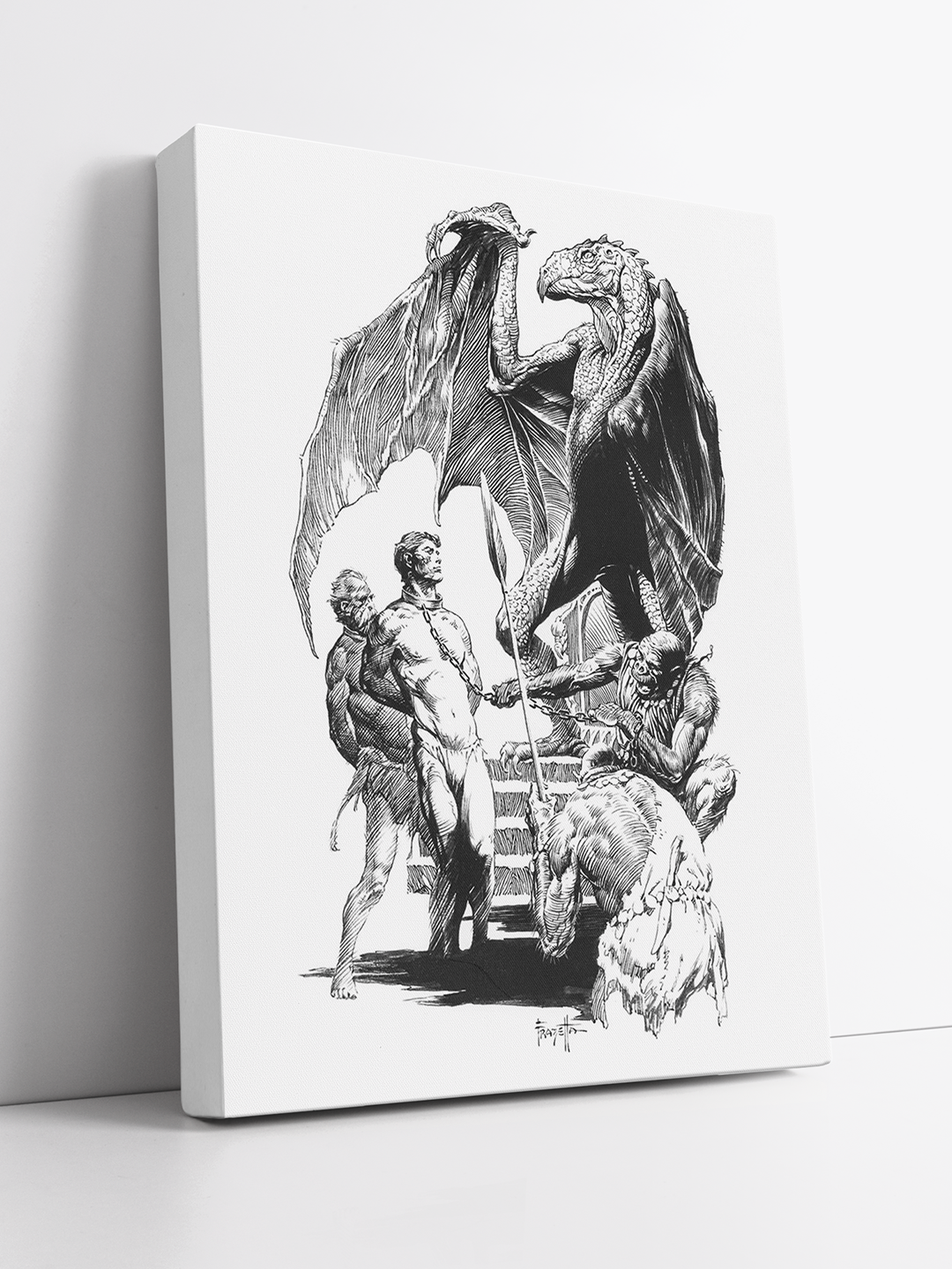 At The Earth's Core (Plate III) Print