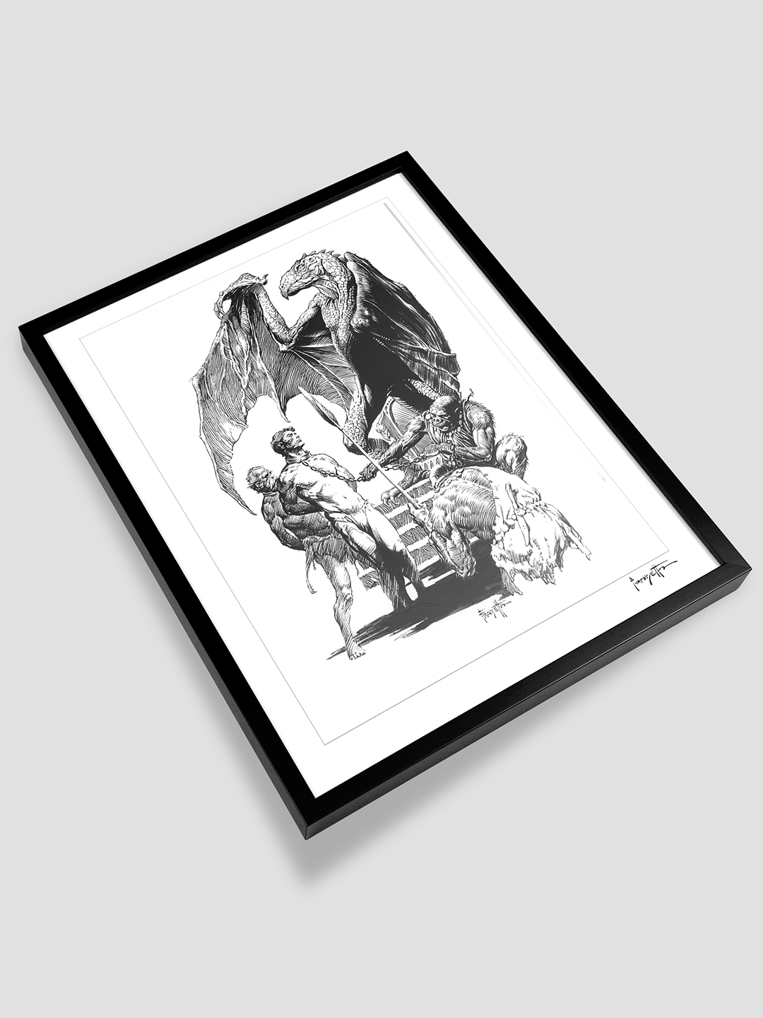 At The Earth's Core (Plate III) Print