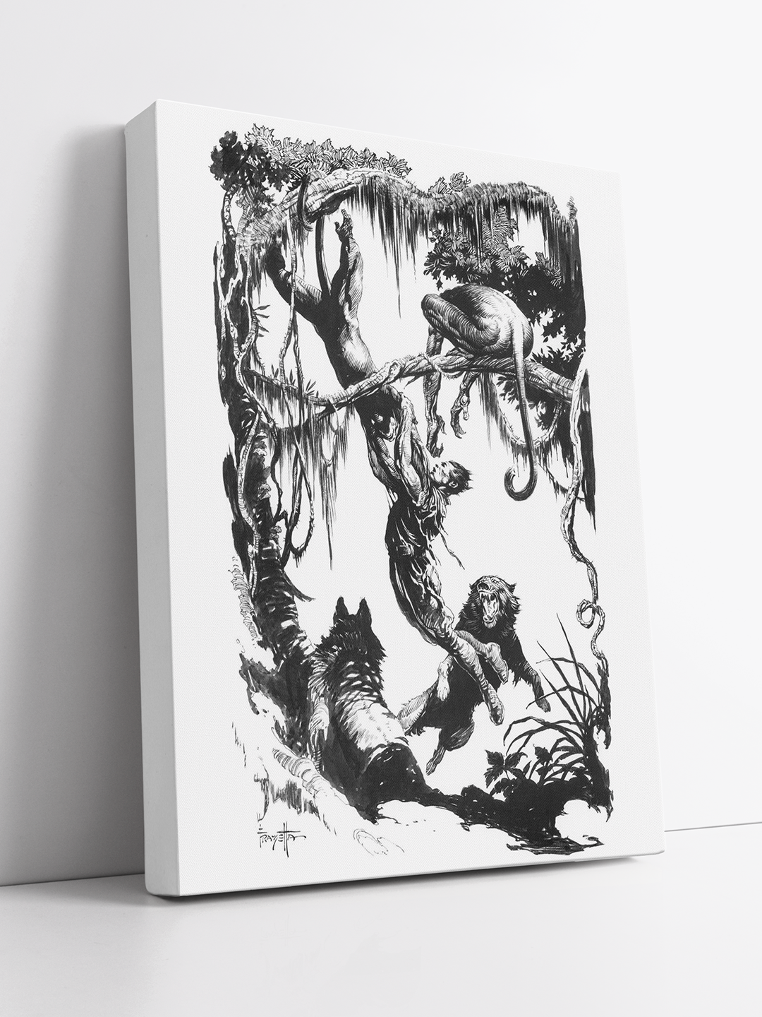 At The Earth's Core (Plate II) Print