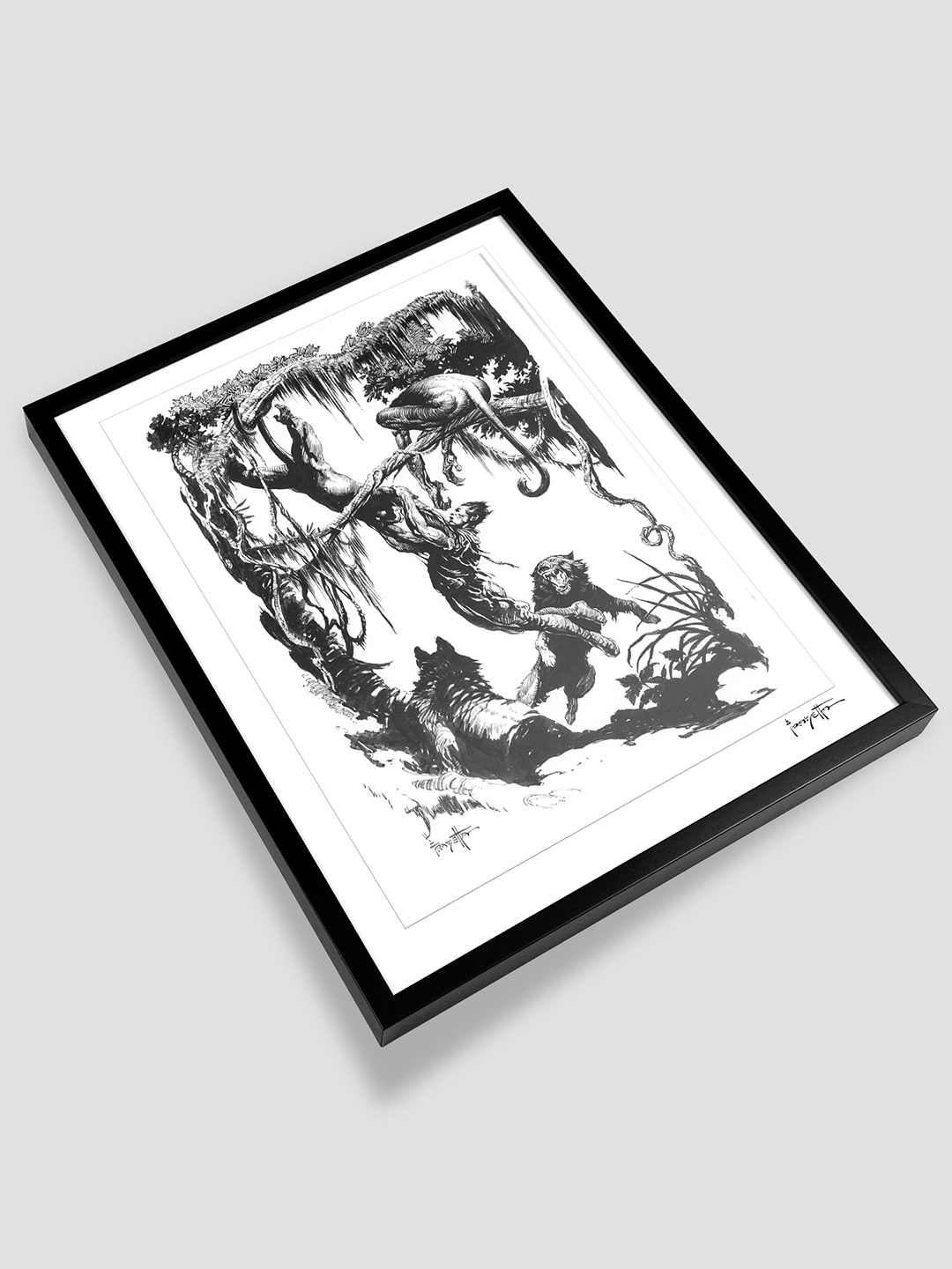 At The Earth's Core (Plate II) Print