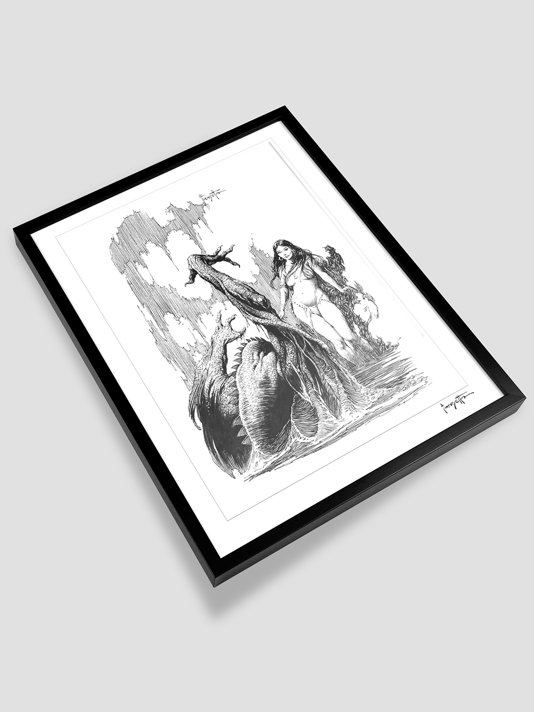 At The Earth's Core (Plate IV) Print