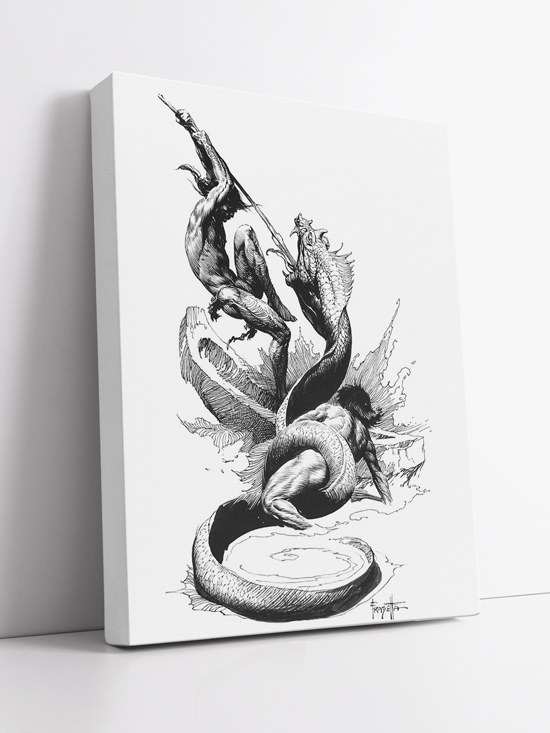 At The Earth's Core (Plate V) Print