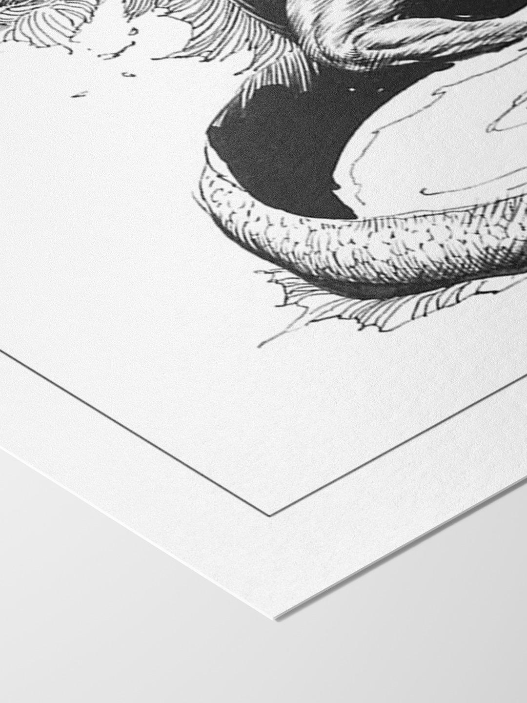 At The Earth's Core (Plate V) Print