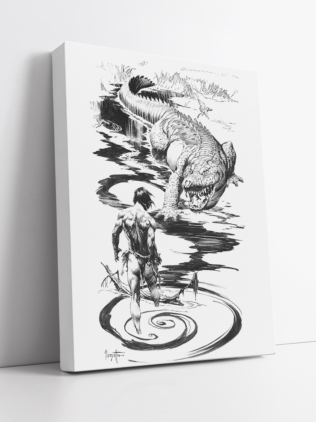 At The Earth's Core (Plate VI) Print
