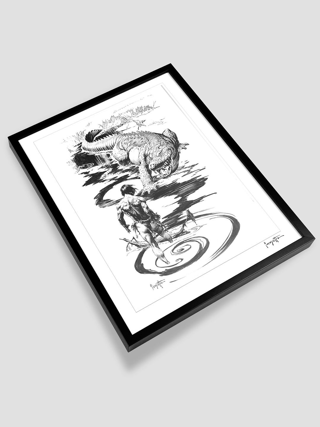 At The Earth's Core (Plate VI) Print