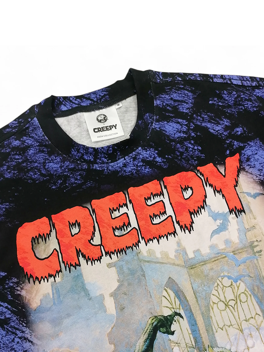 Dracula Meets Wolfman (Creepy #7) Graphic T-Shirt