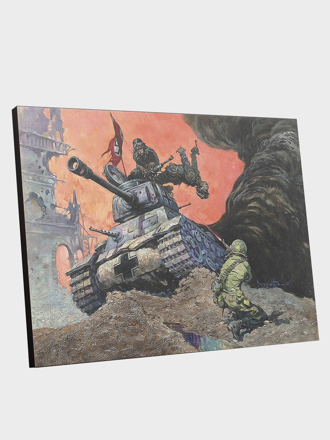 Blazing Combat #1 Print