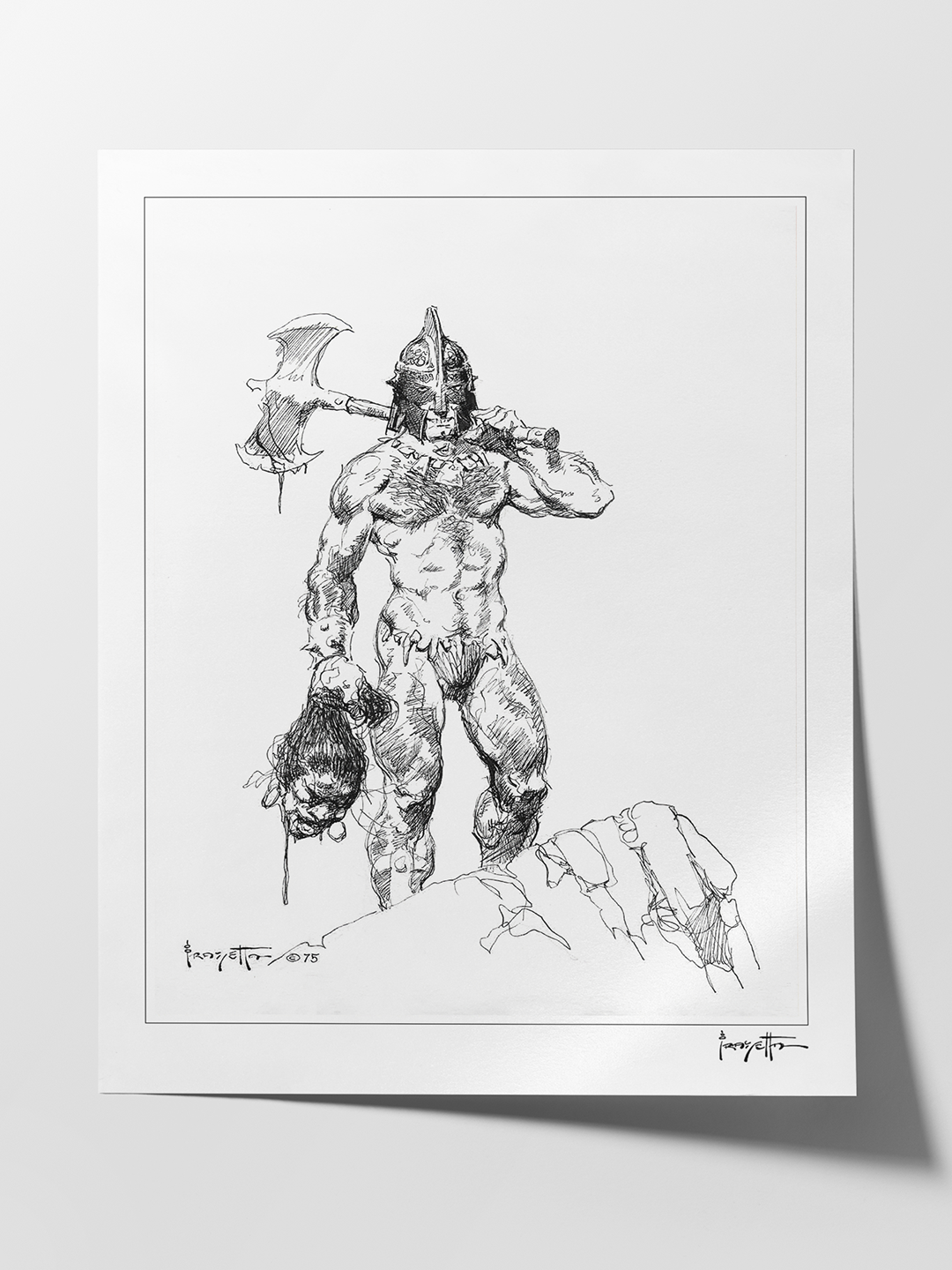 Day of Wrath Ink Print