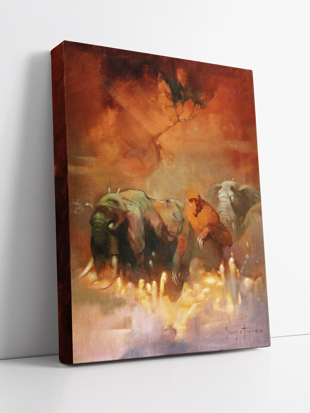 Downward to Earth Print