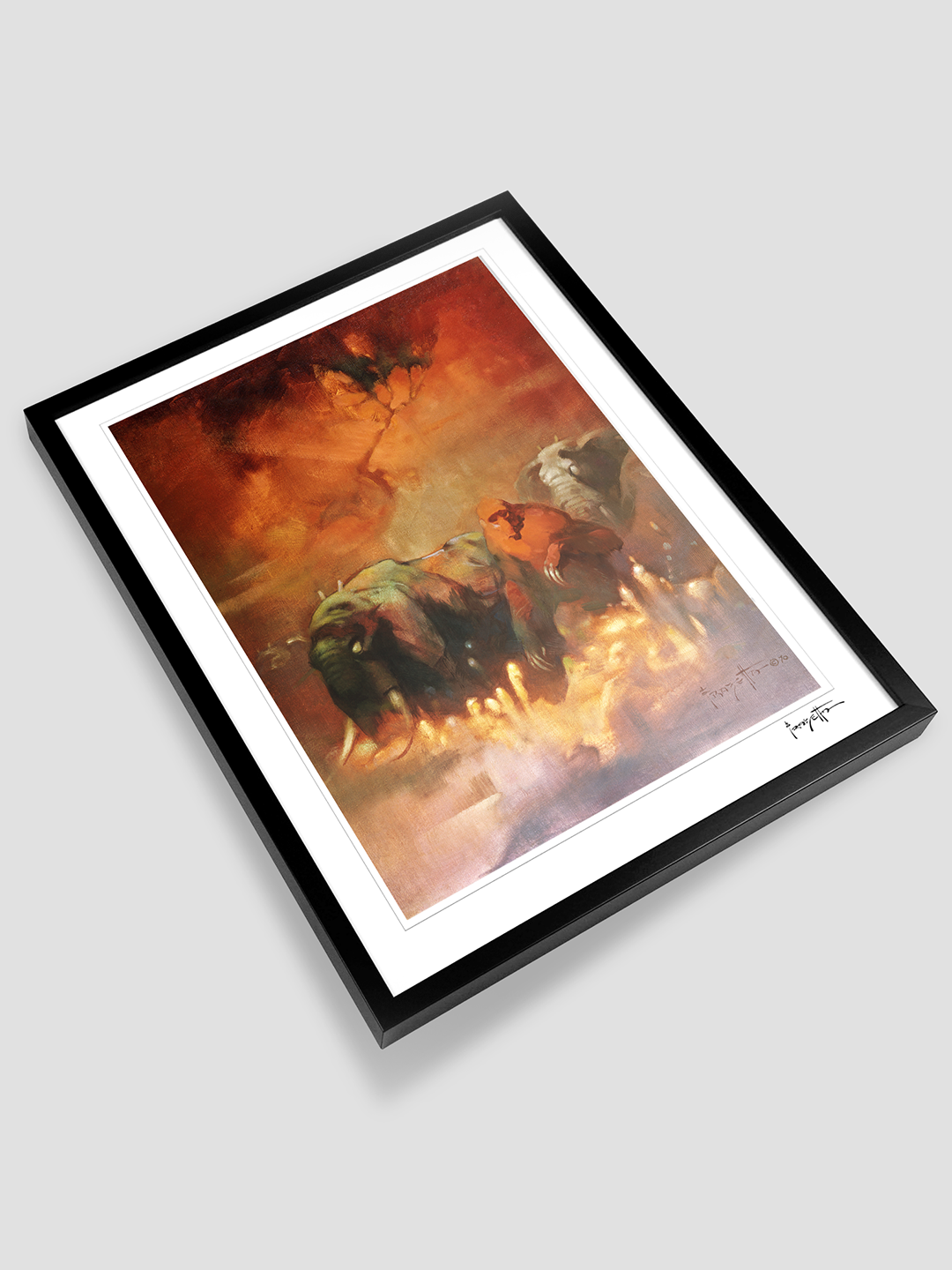 Downward to Earth Print