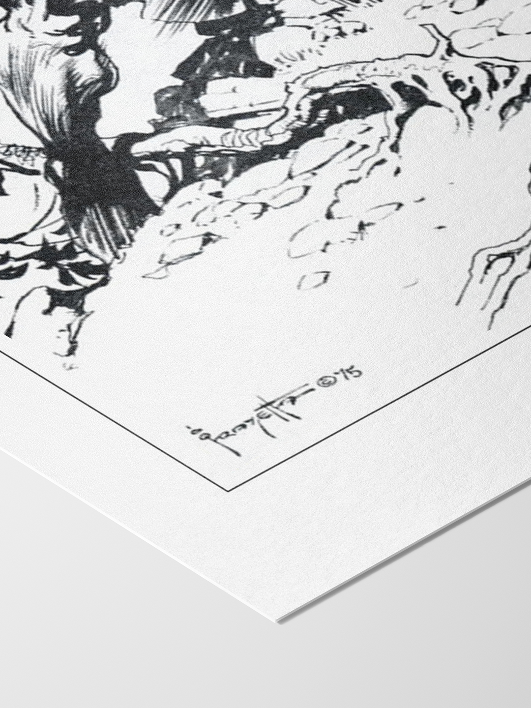Éowyn vs the Nazgûl Lord Print
