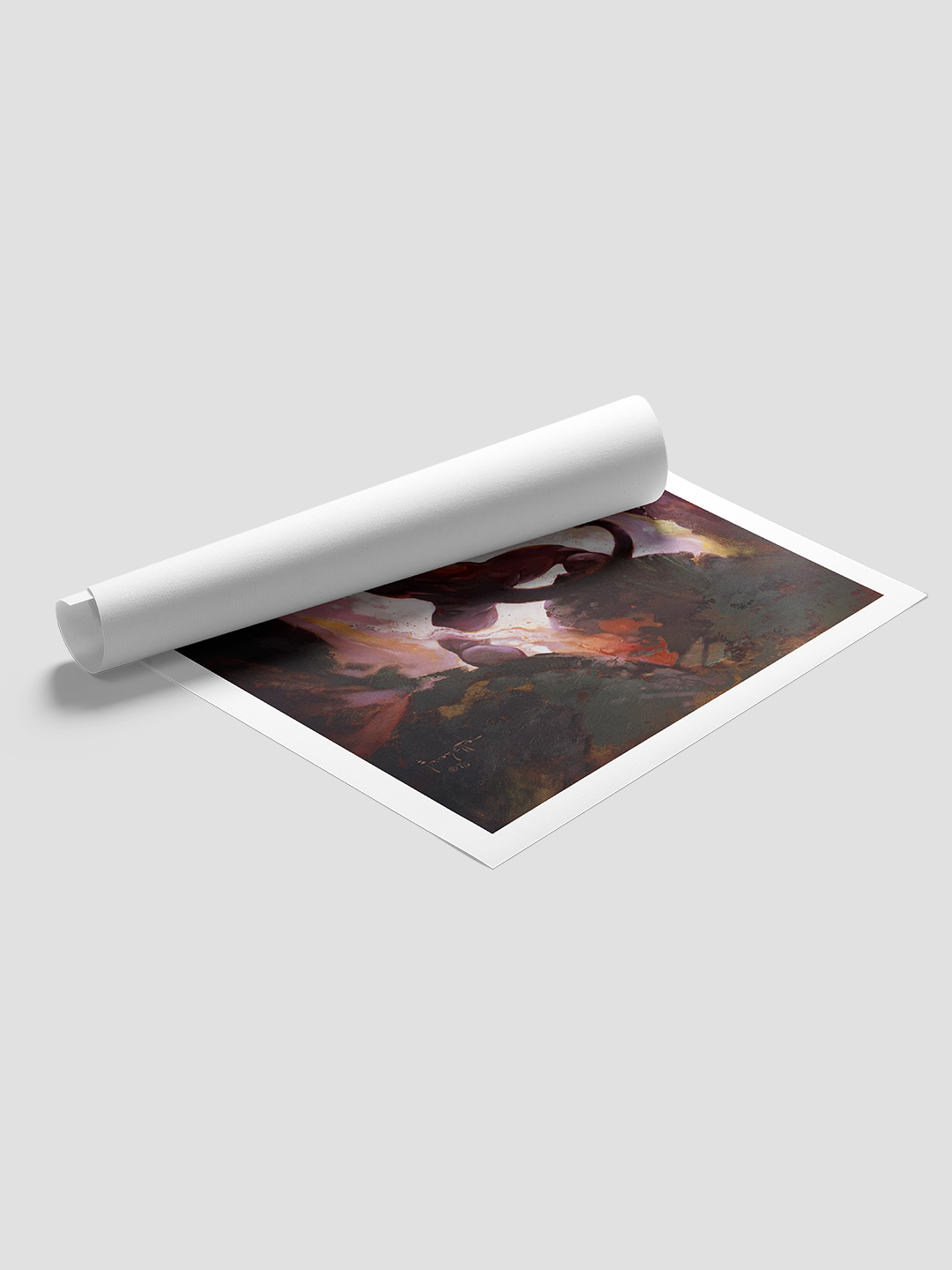 Fire Demon Print