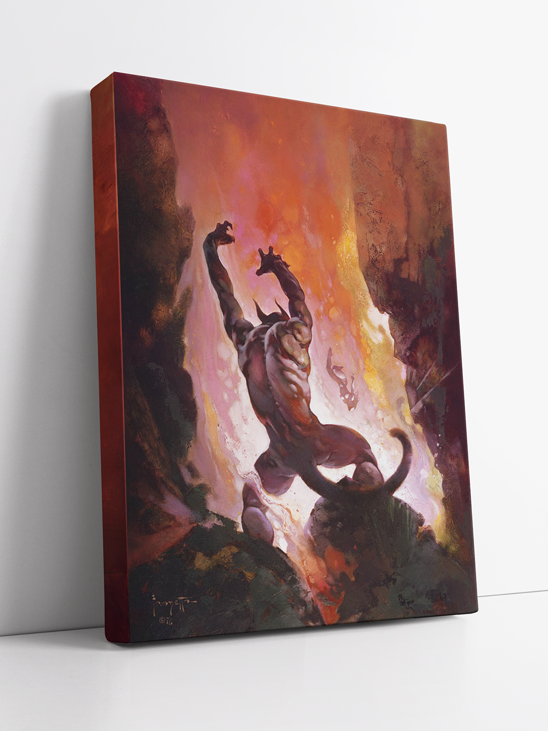 Fire Demon Print