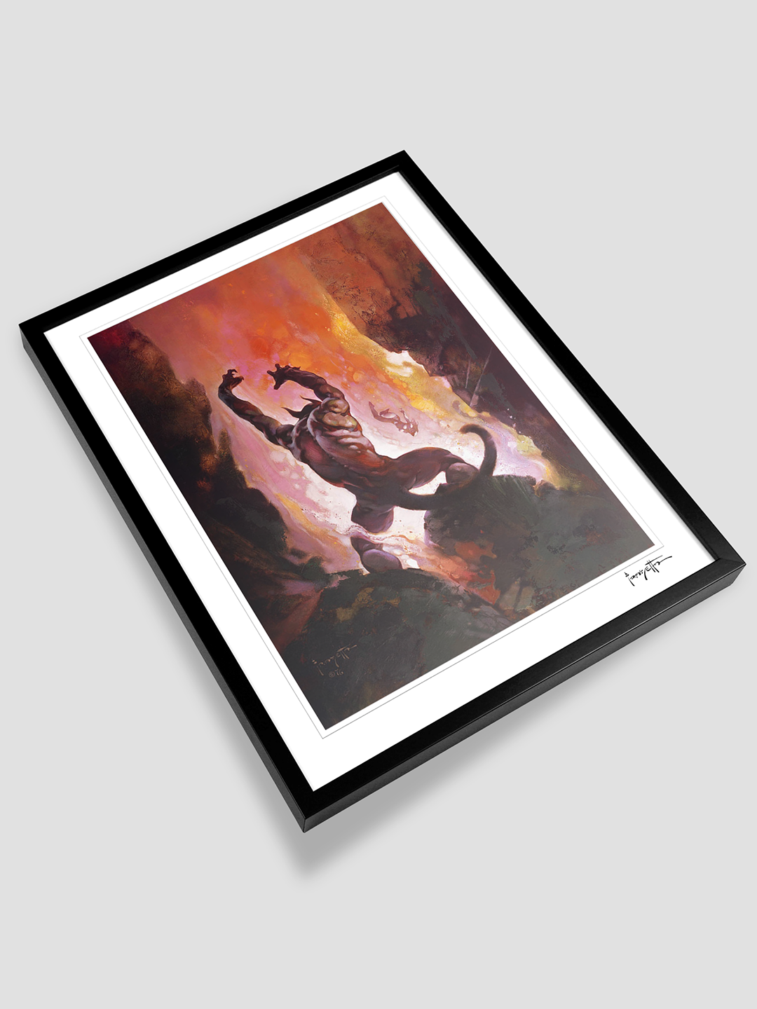 Fire Demon Print