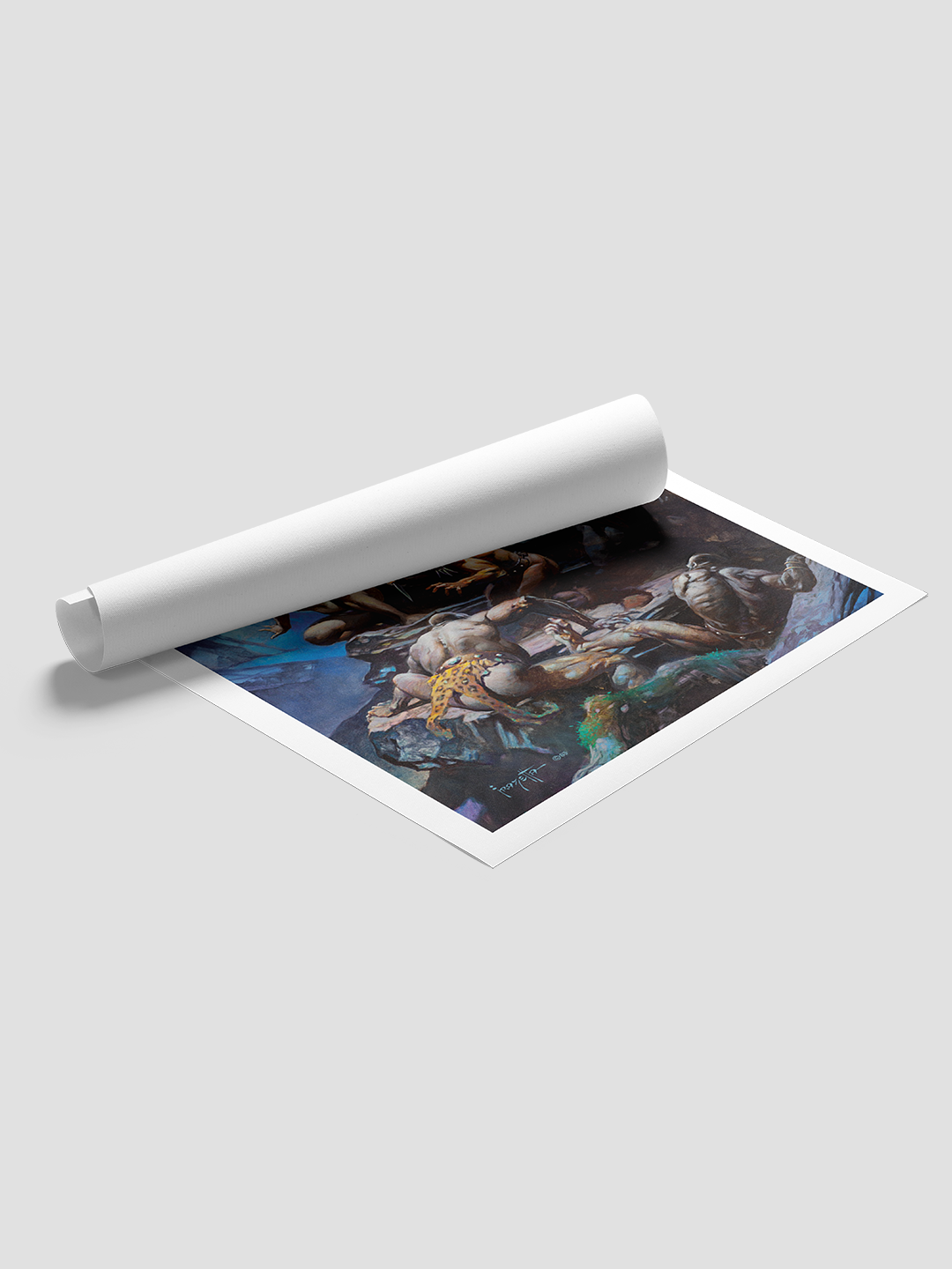 Fire and Ice Print