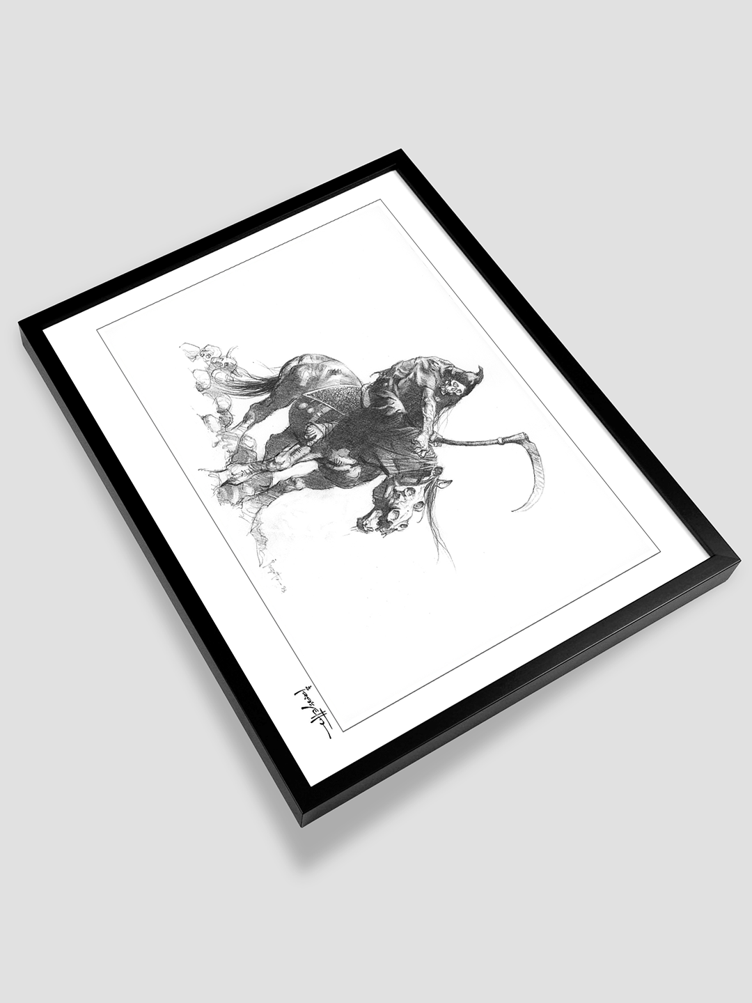 The Grim Reaper Print