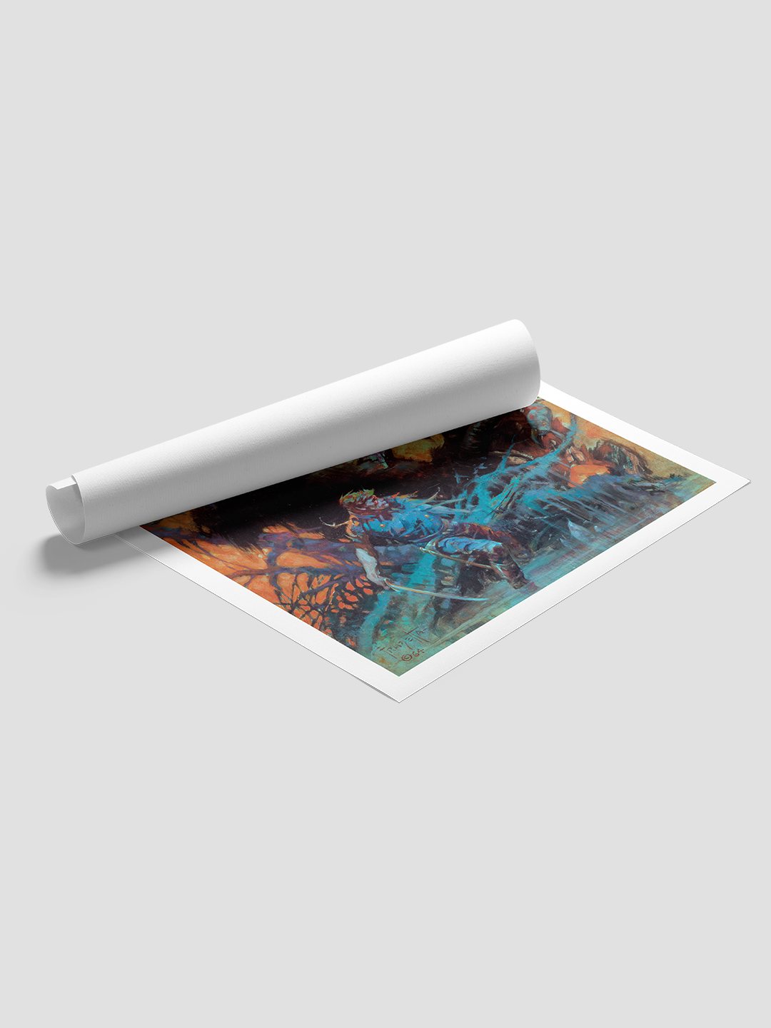 Gulliver of Mars Print