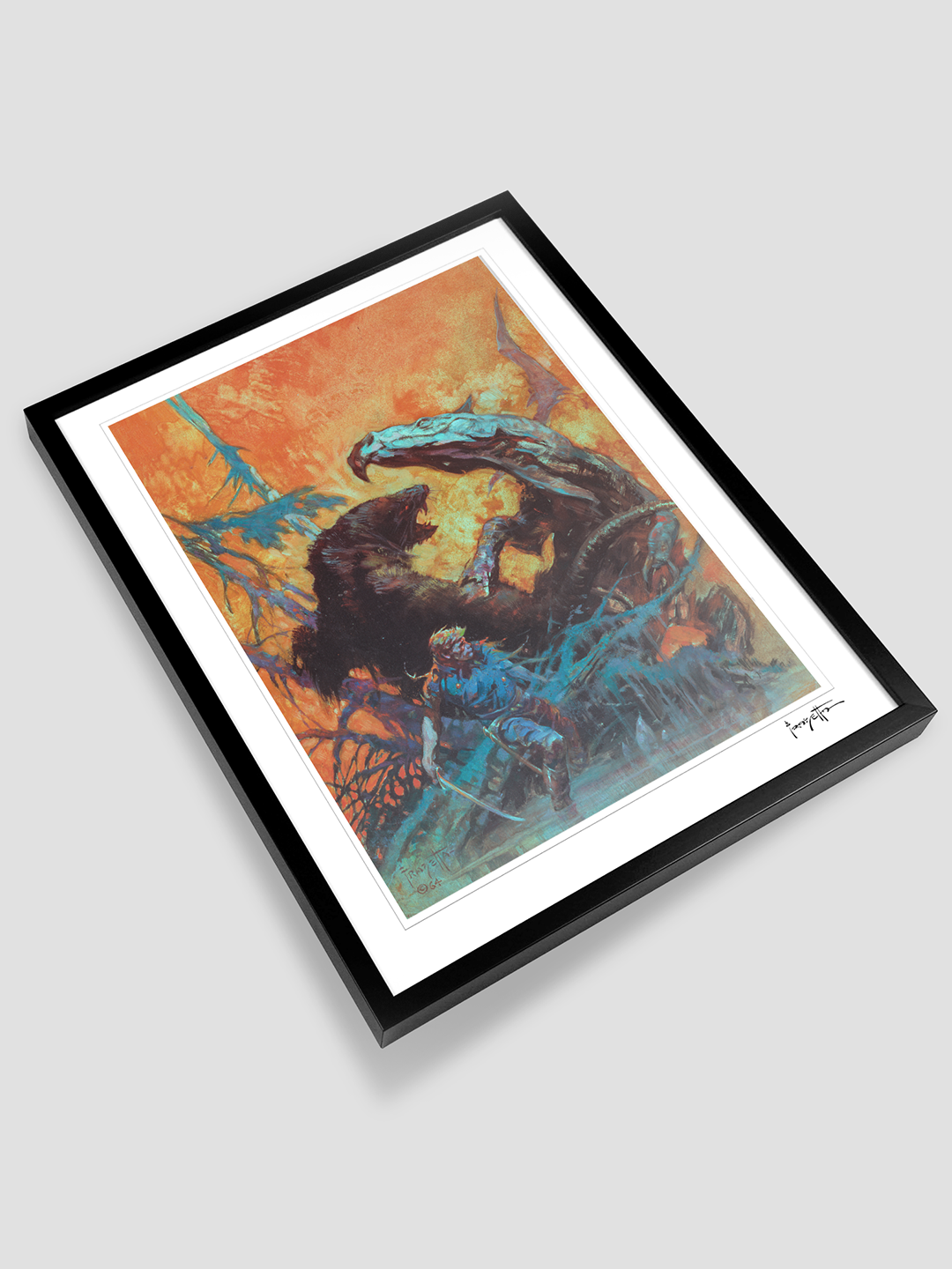Gulliver of Mars Print