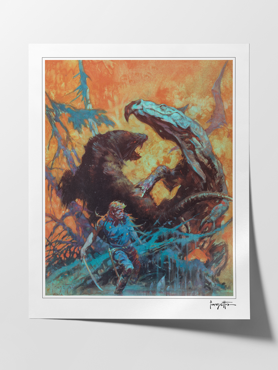 Gulliver of Mars Print