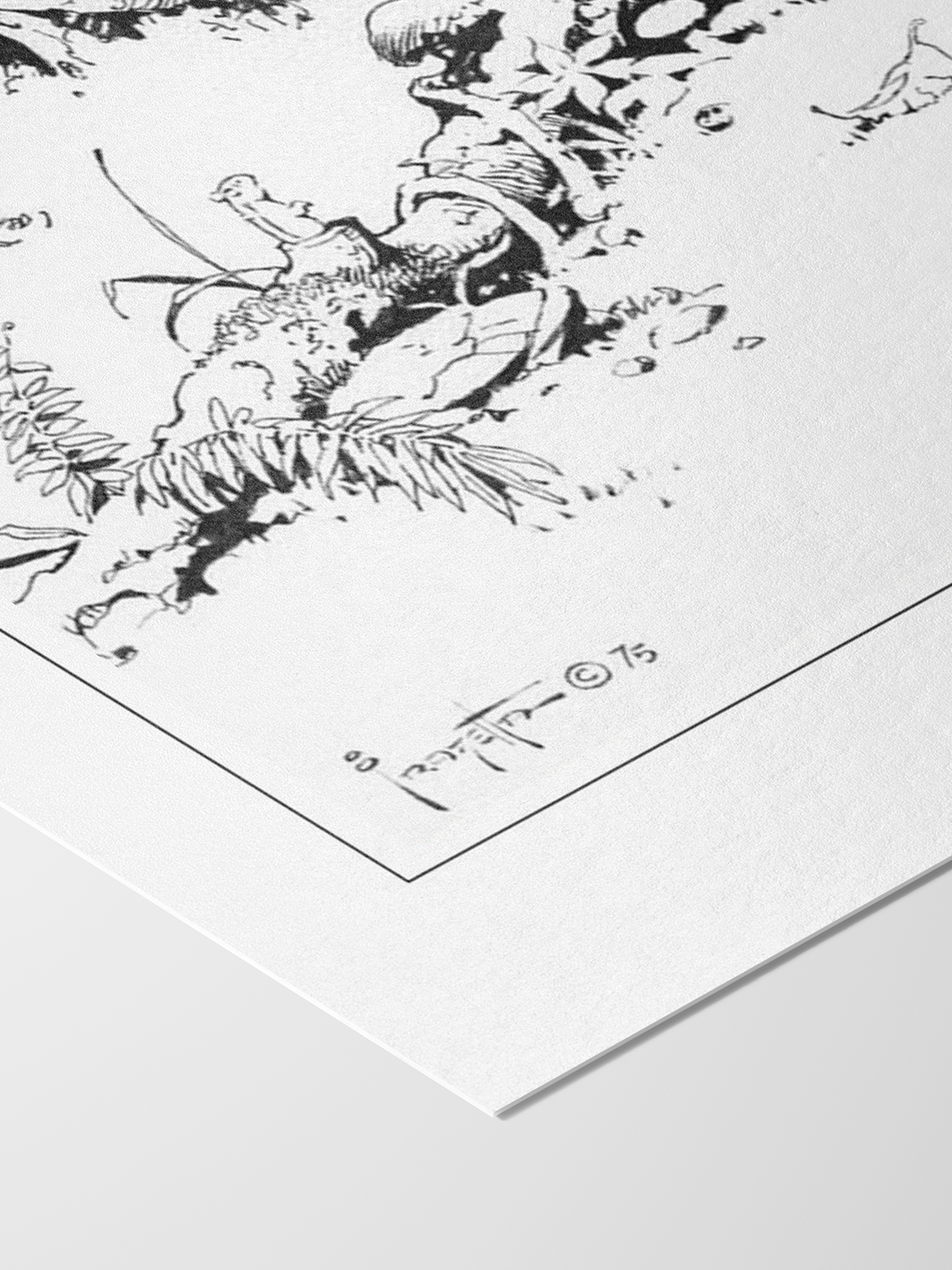 Hobbits - Plate 1 Print