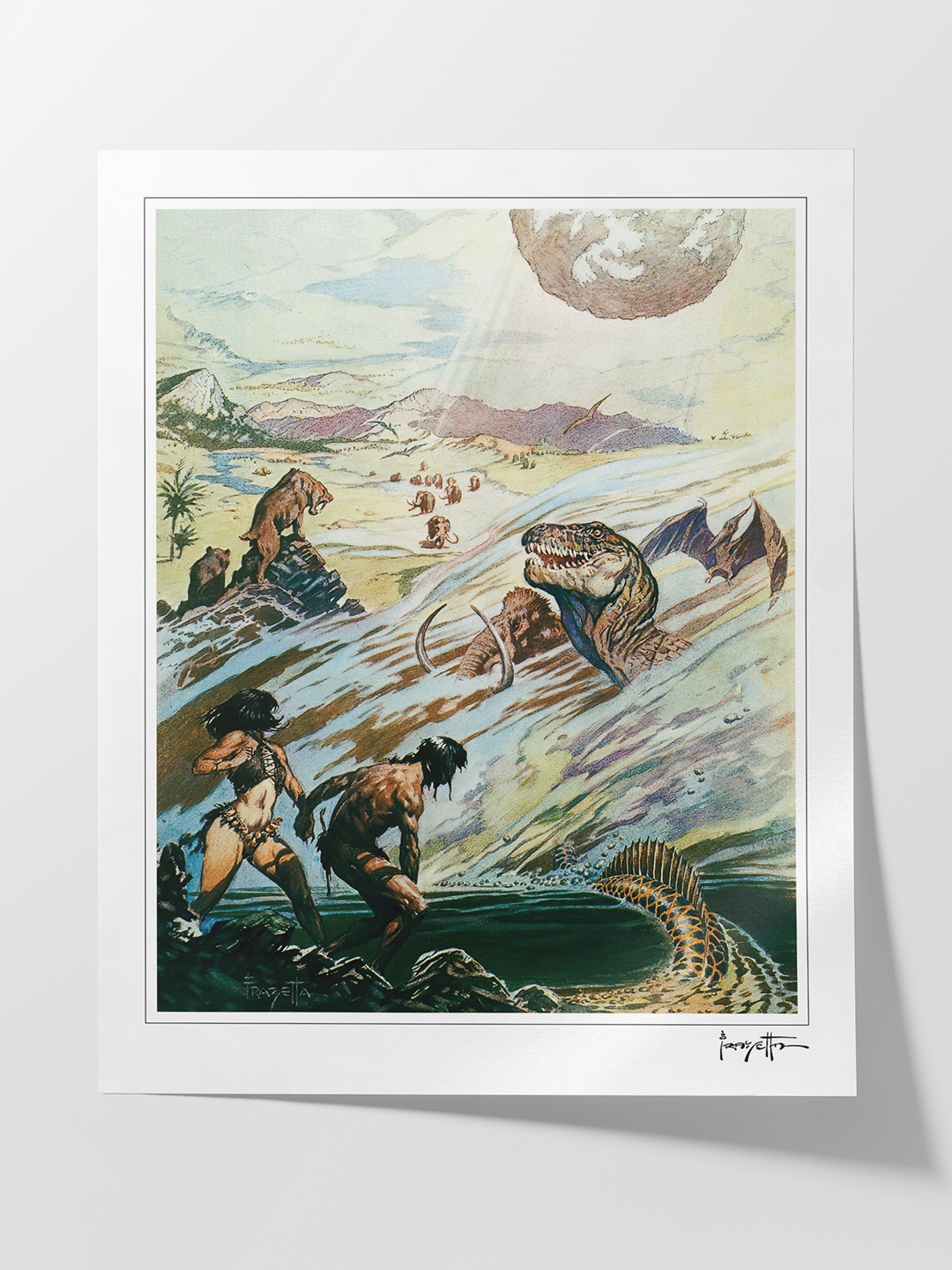 Land of Terror Print