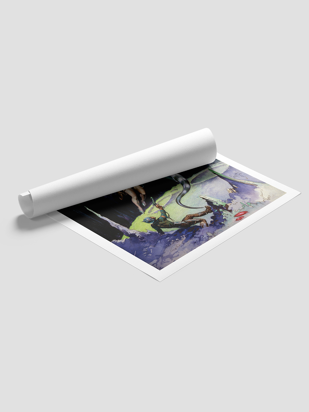 Maza of The Moon Print