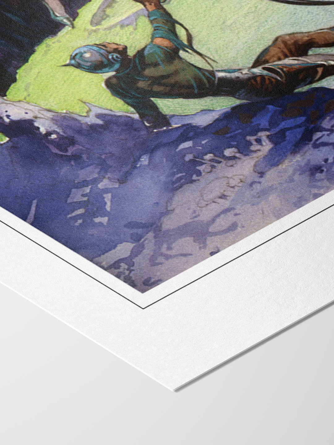 Maza of The Moon Print