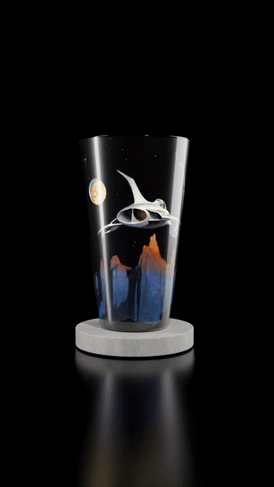 Dream Flight Pint Glass