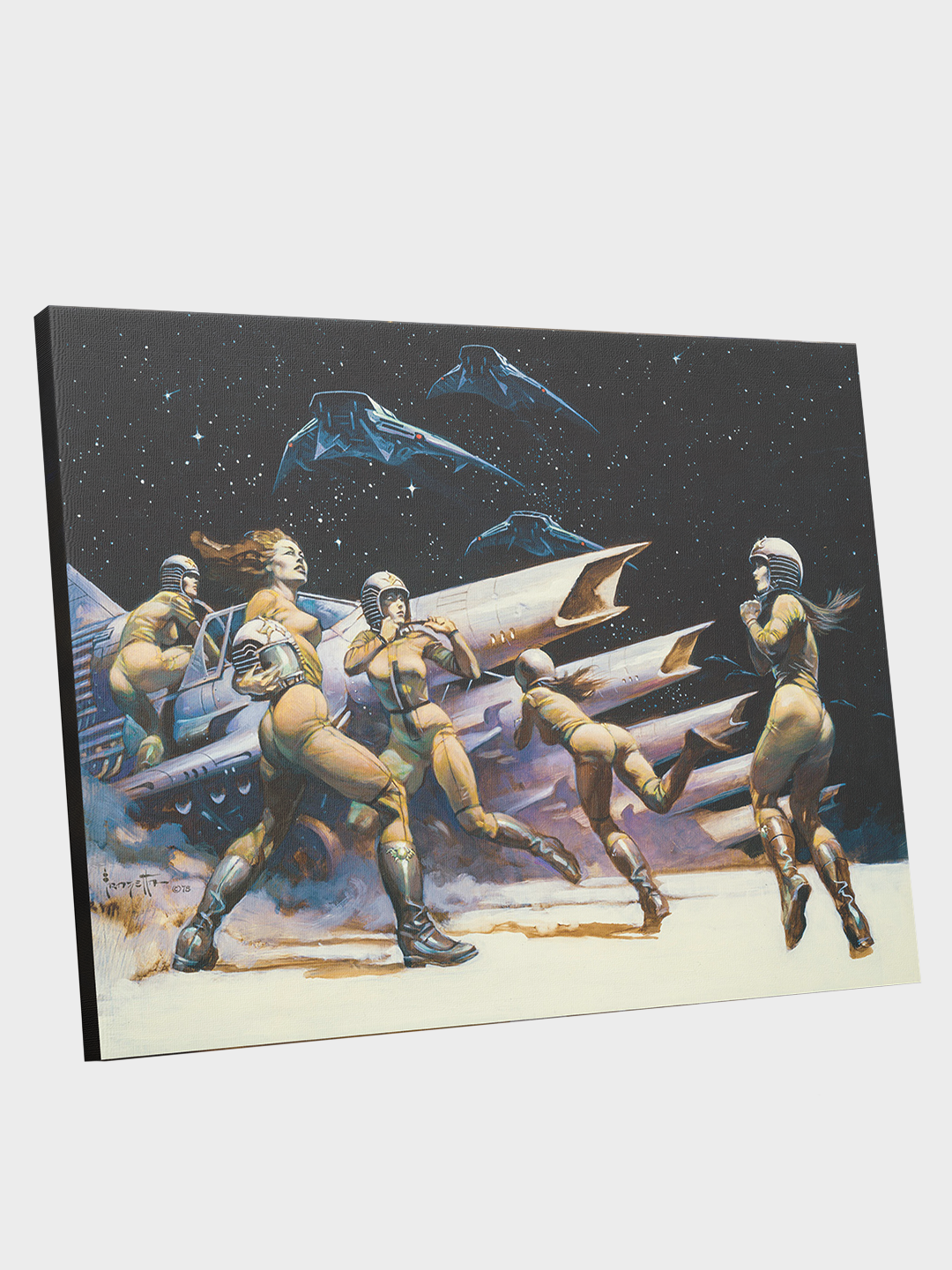 Scramble Battlestar Galactica Print