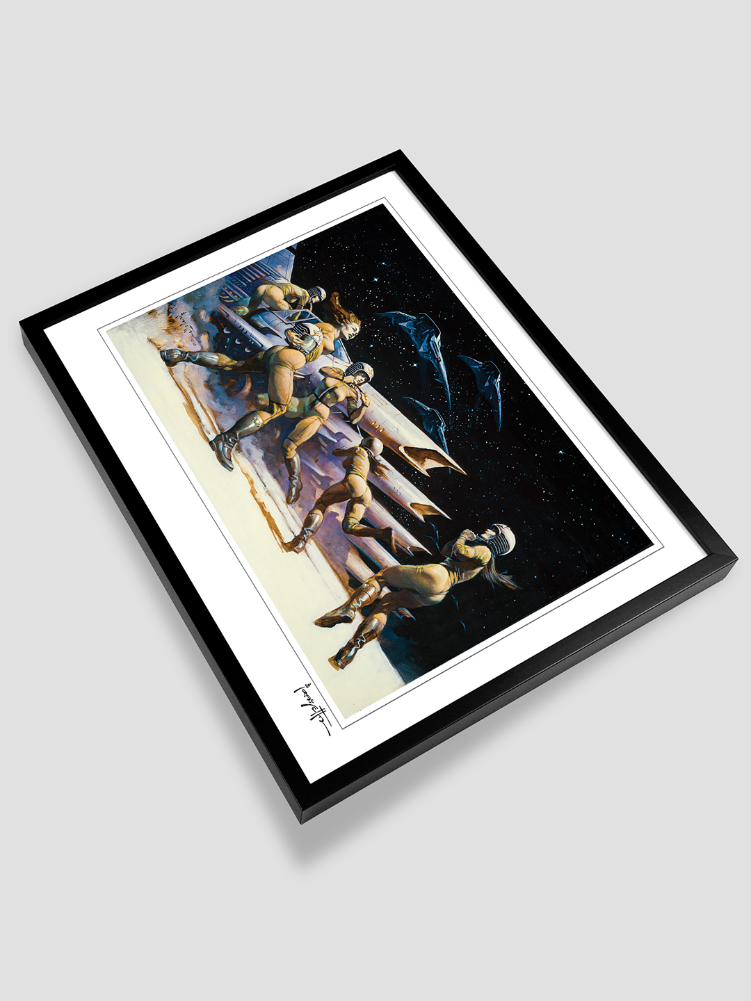Scramble Battlestar Galactica Print