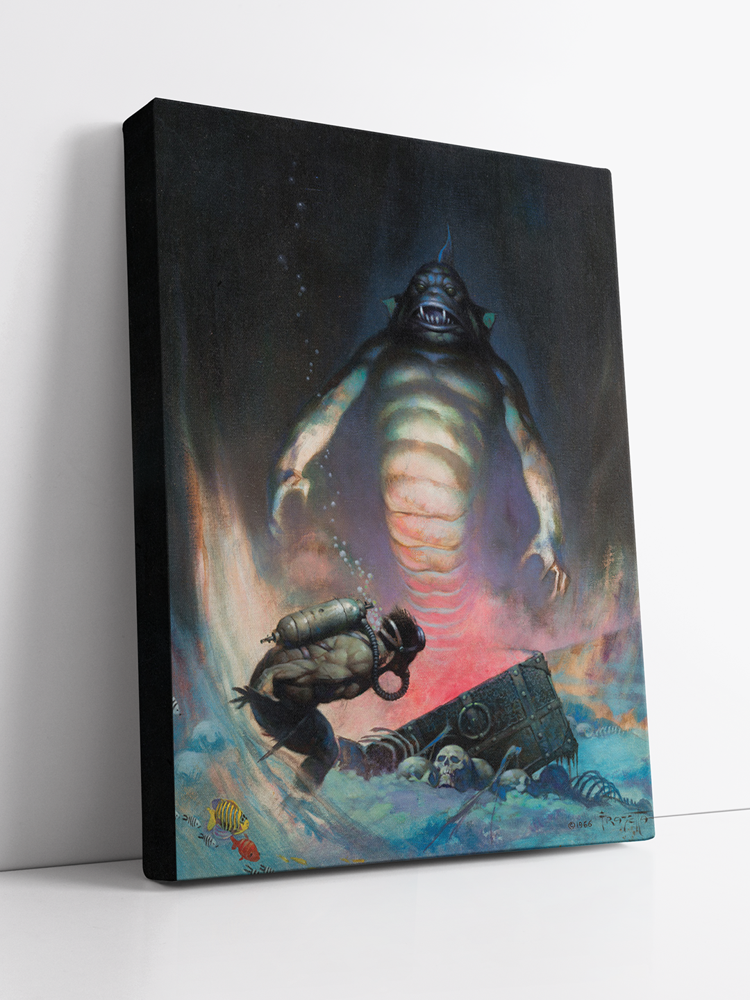 Sea Monster Print
