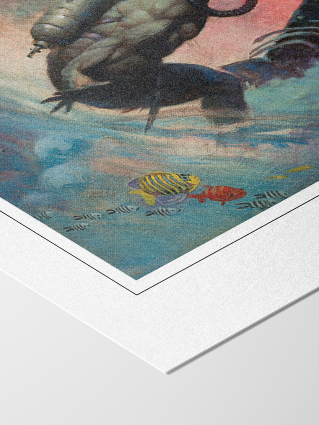 Sea Monster Print