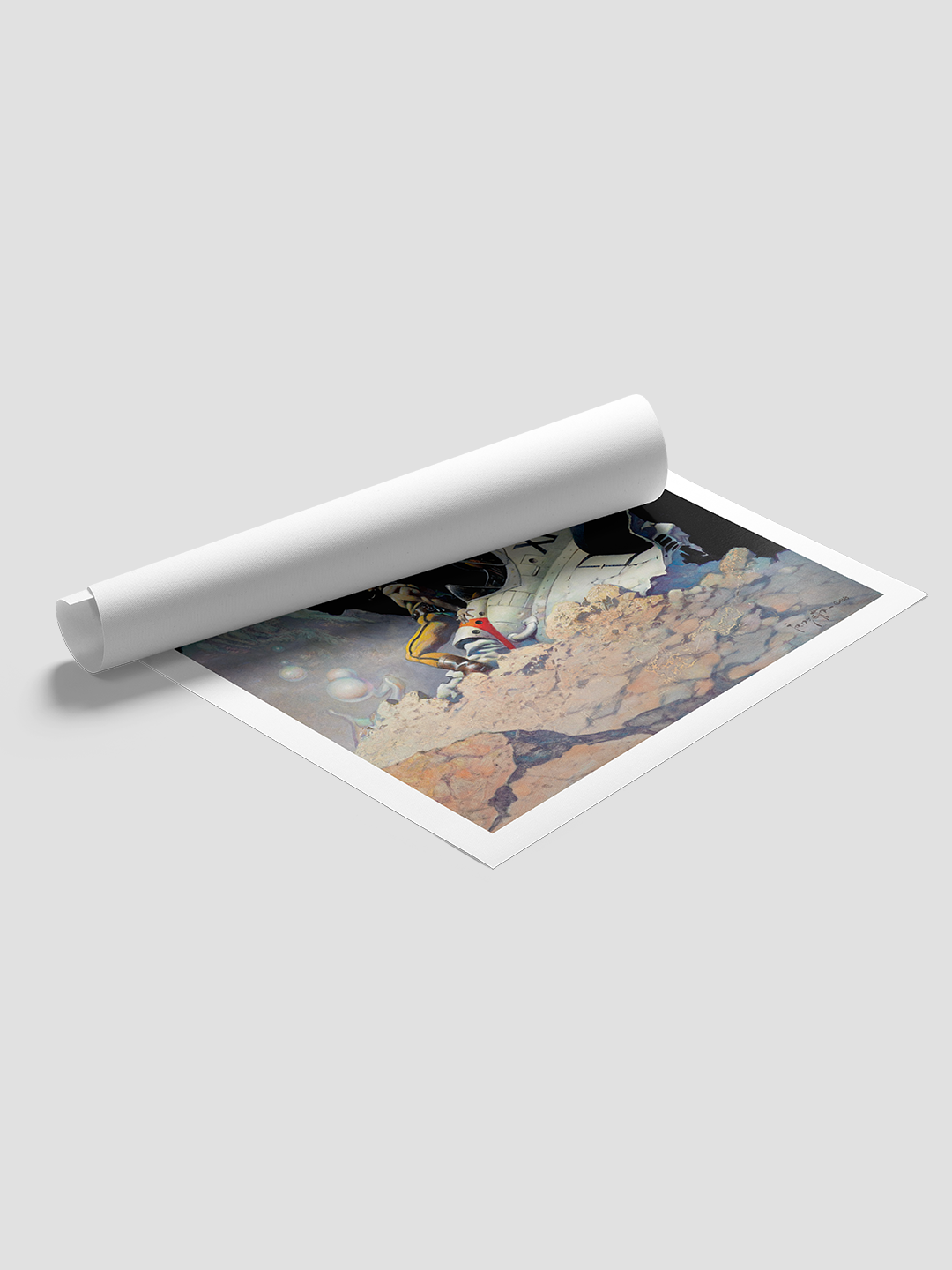 Space Encounter Print