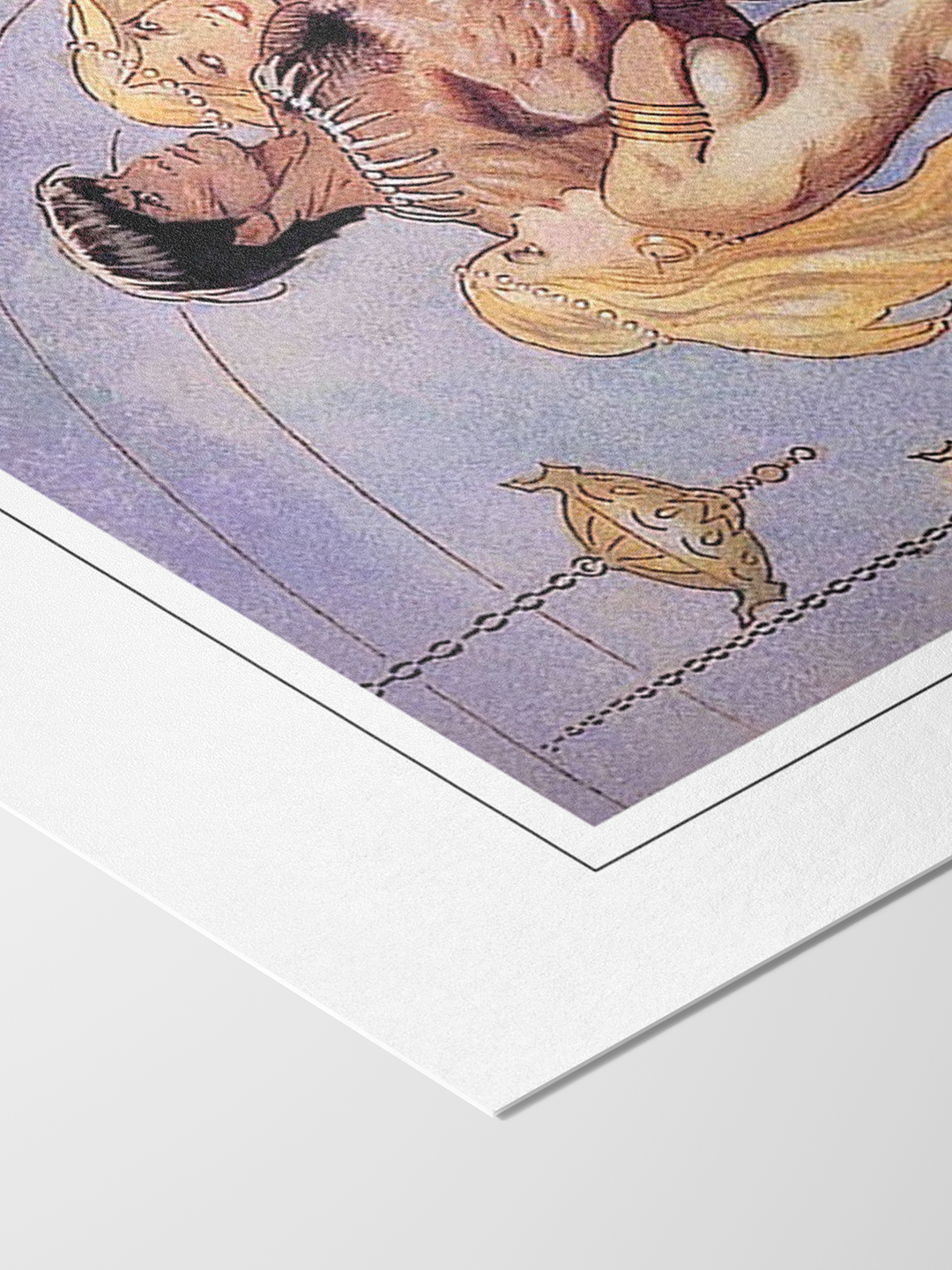 Tarzan meets La of Opar Print