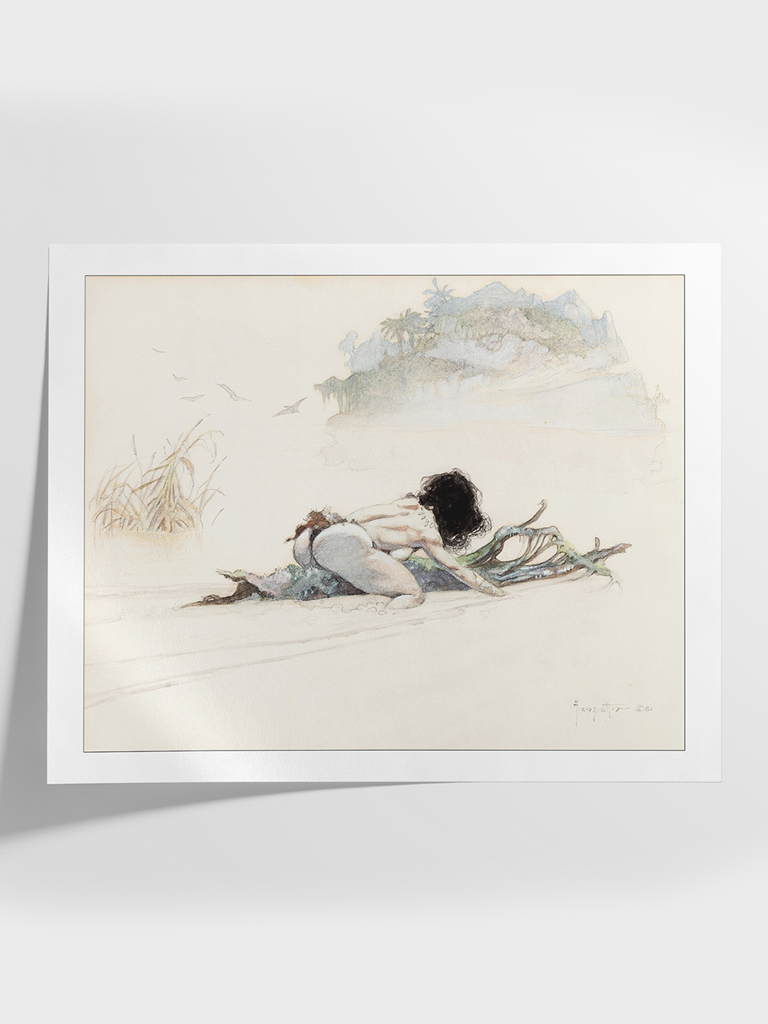 Teegra Concept Art Print