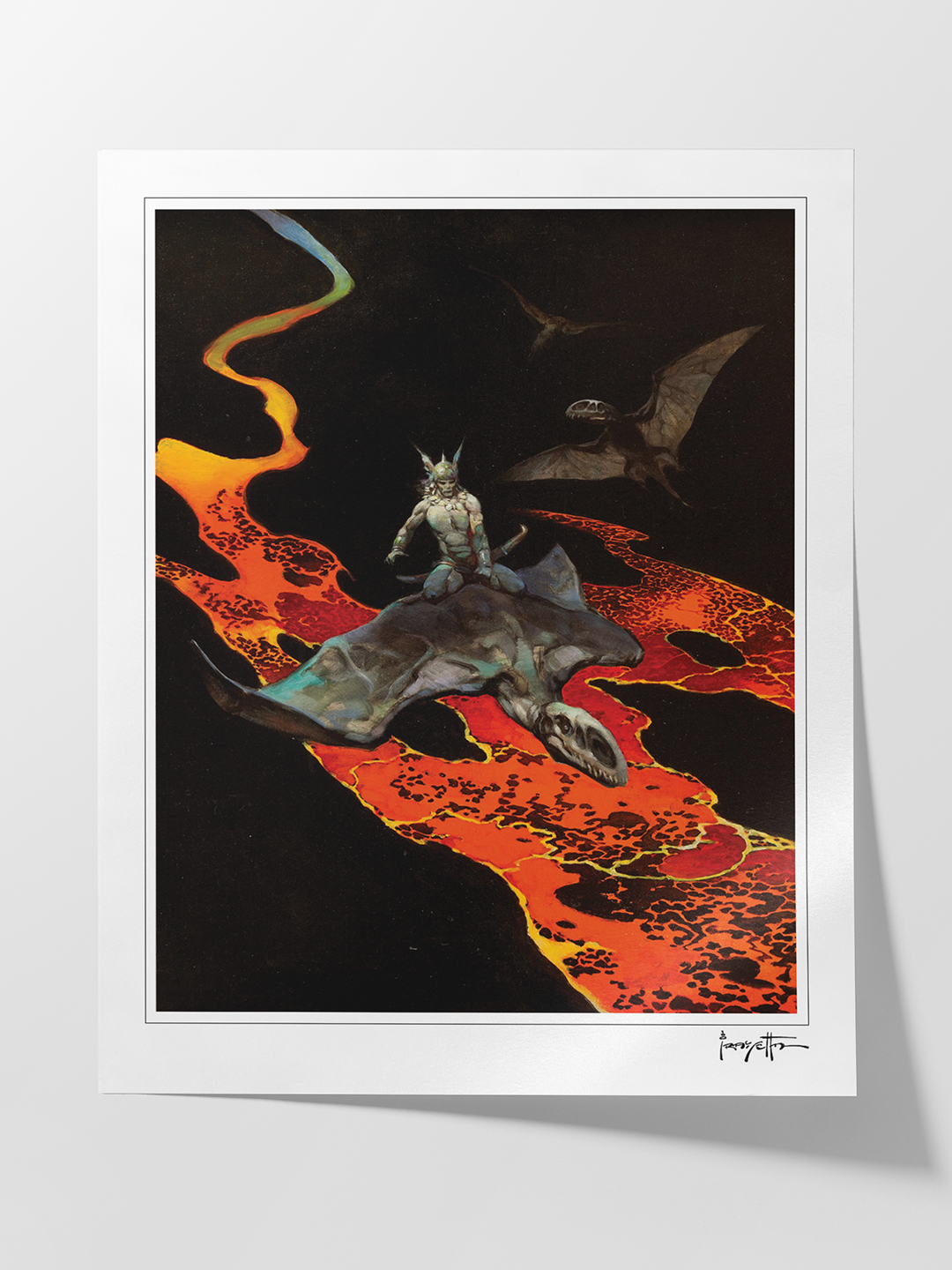 Thor's Flight Print (Dragon Rider)