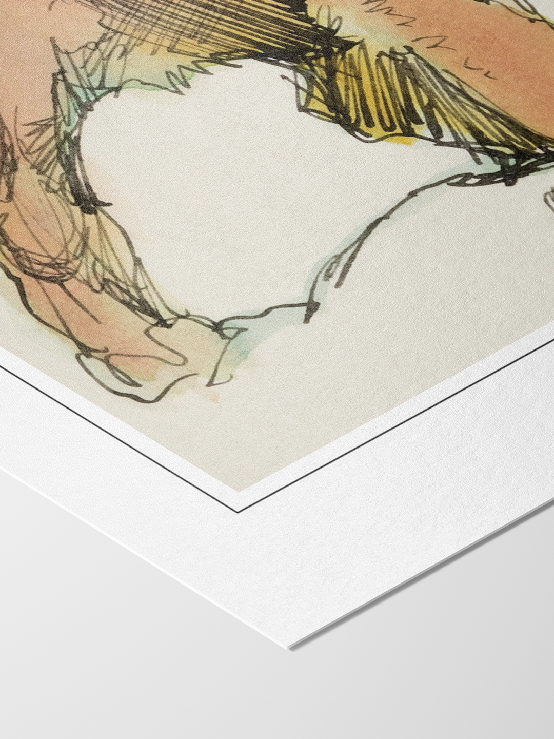 Frazetta Girl and Sabertooth Print