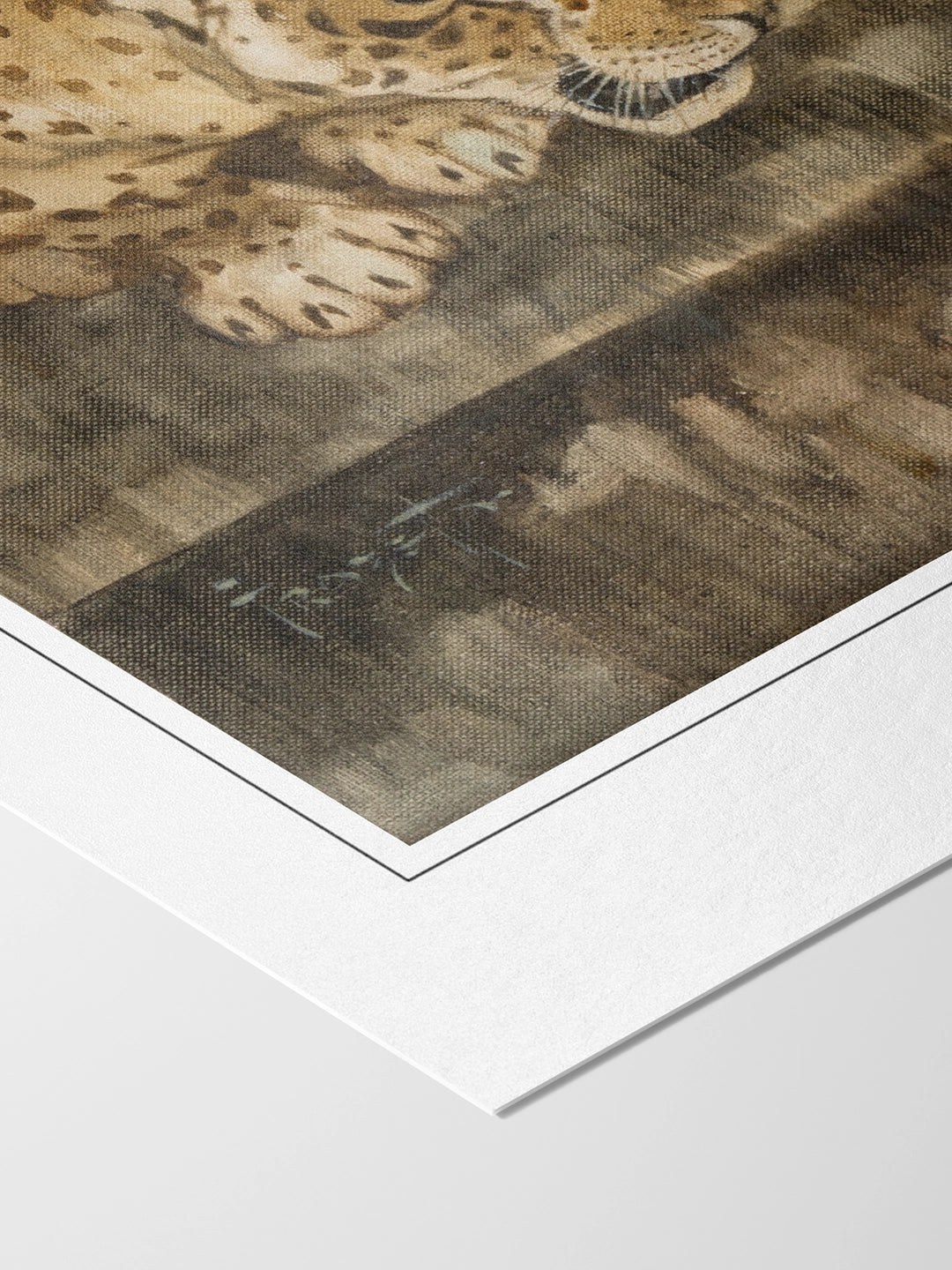 The Silent Leopard Print