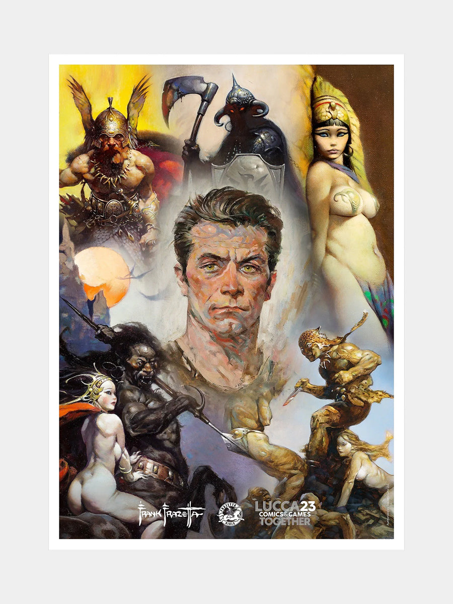 "Worlds of Frazetta" 2023 Lucca Comics & Games Limited Edition Print