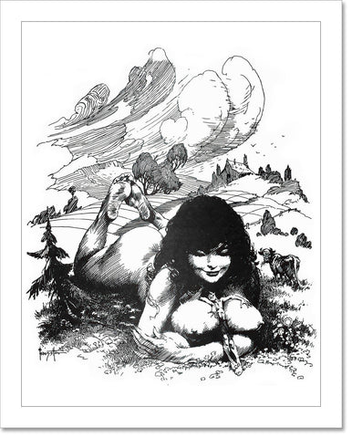 Hobbits - Plate 1 Print