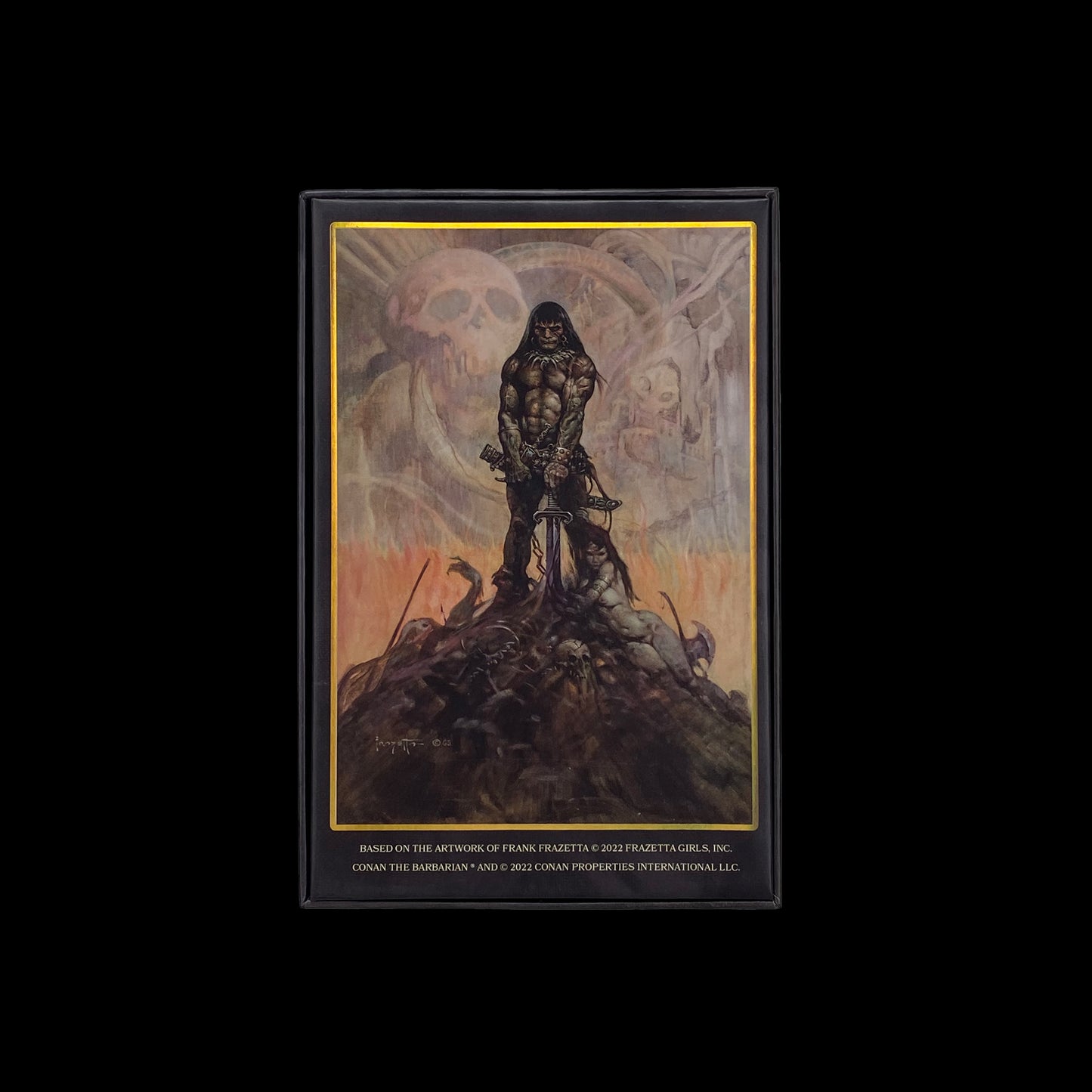 Conan The Barbarian Holiday Ornament (Antique Gold)