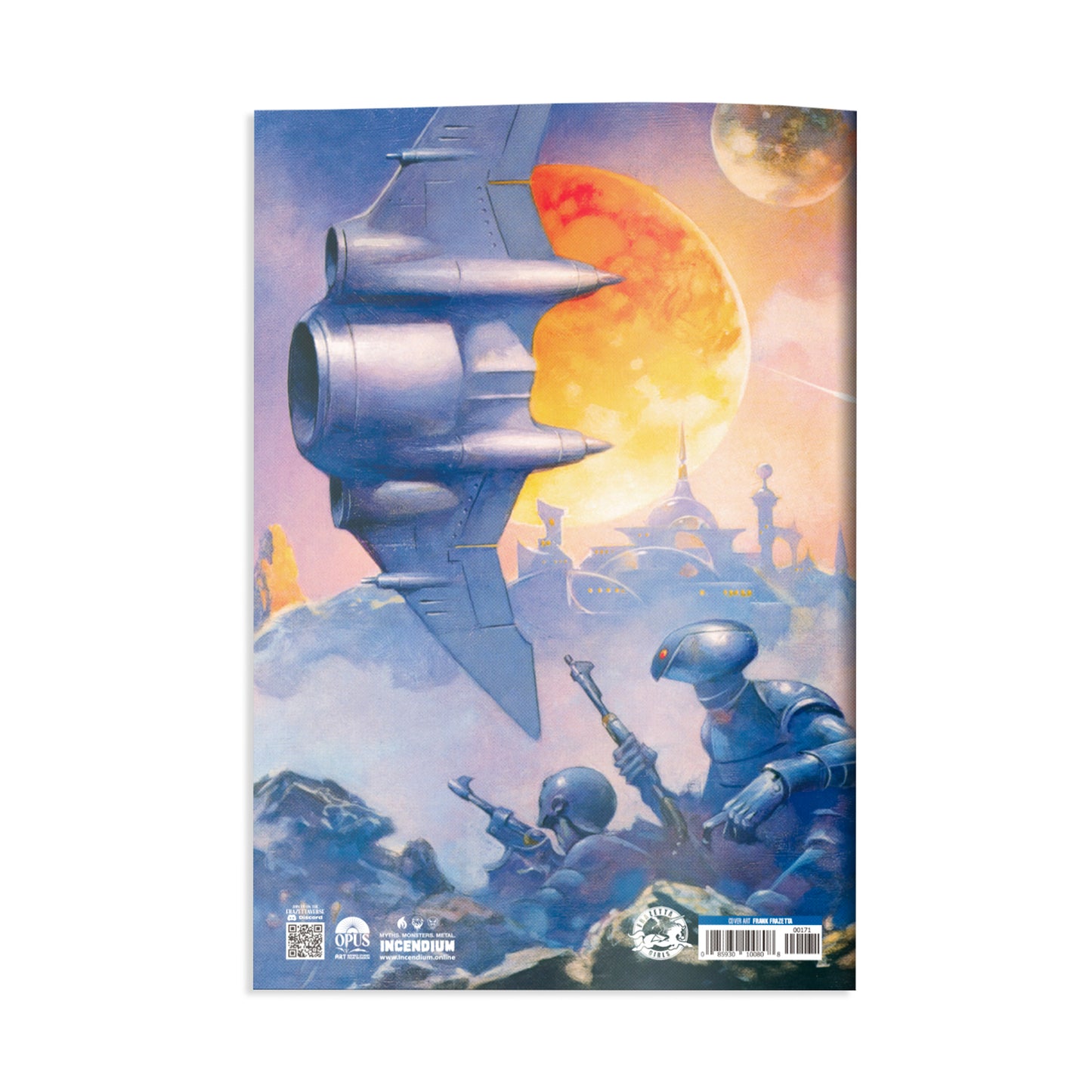 Frank Frazetta's Dawn Attack #1 -Frazetta Girls Exclusive Cover