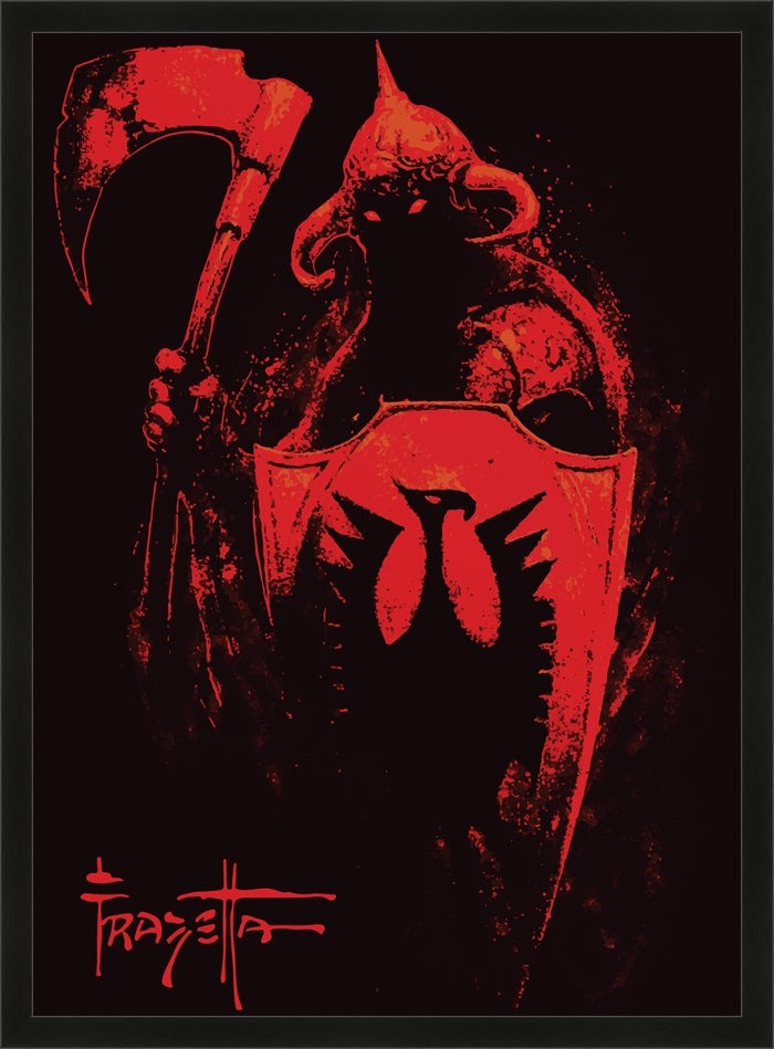 Frank Frazetta RED 'Death Dealer' EXCLUSIVE PRINT