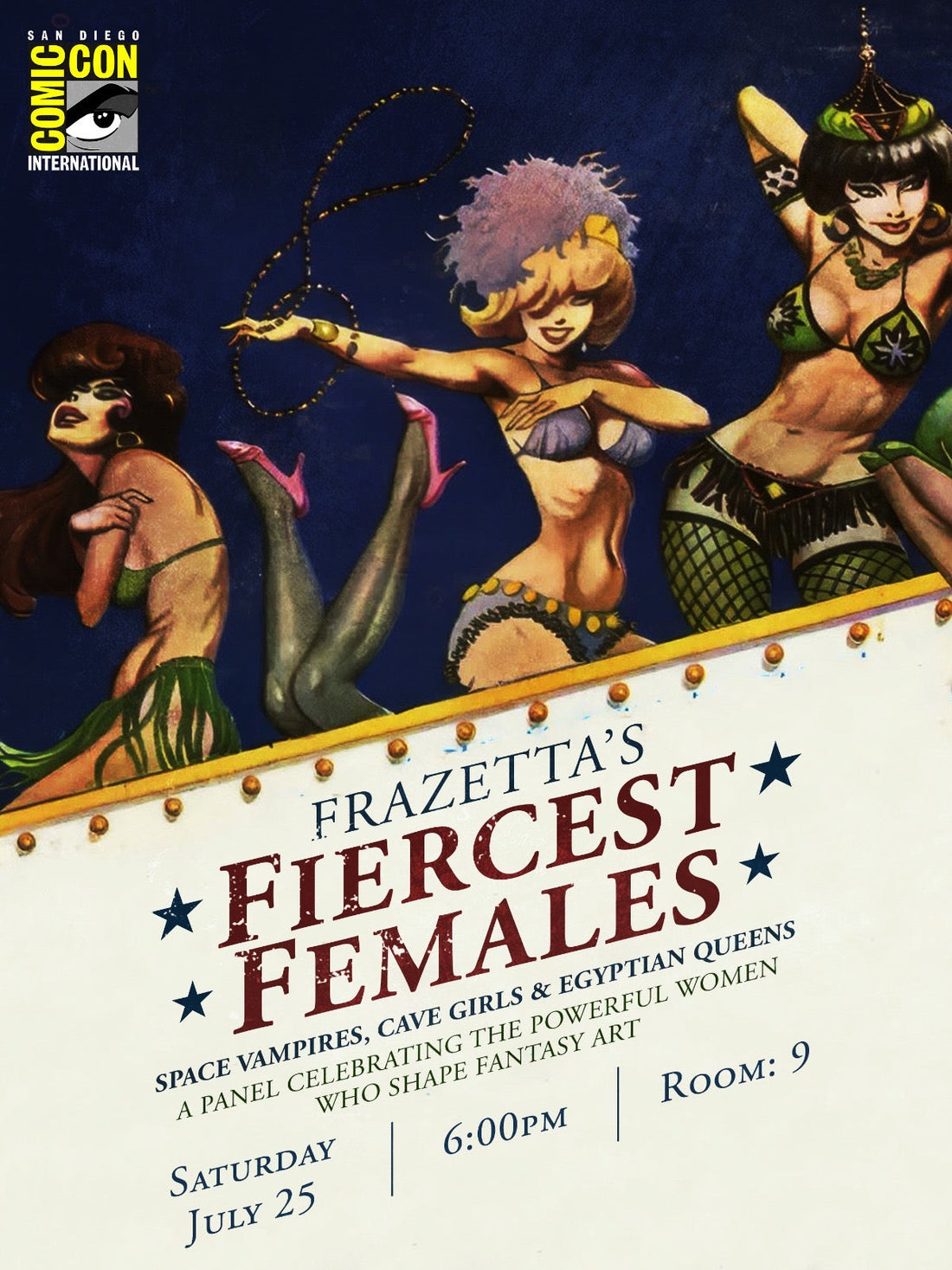 Frazetta Girls San Diego-Comic Con 2026